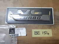 Original New Mercedes-Benz X-Class W470 Left Front Fender 'V6 TURBO' Badge