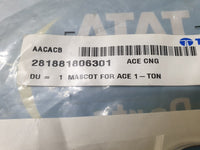 Original New Tata Super Ace Front Bumper 'superACE' Badge