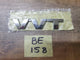 Original Used Suzuki Variable Valve Timing 'VVT' Badge