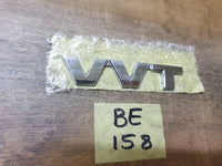 Original Used Suzuki Variable Valve Timing 'VVT' Badge