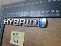 Original Used Toyota Corolla Cross XS Boot Lid 'HYBRID' Badge