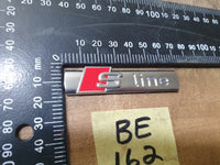 Original Used Audi Front Fender 'S line' Badge