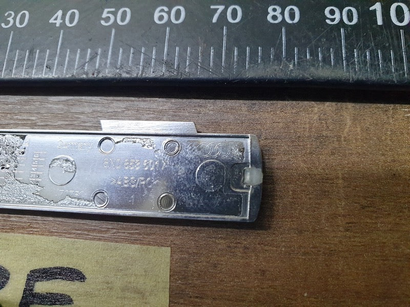 Original Used Audi Front Fender 'S line' Badge