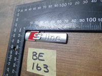 Original Used Audi Front Fender 'S line' Badge