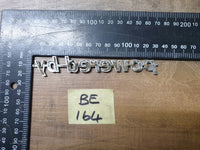 Original Used Mahindra Pik Up Tailgate 'powered by' Badge