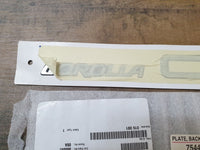 Original New Toyota Corolla Cross "Corolla Cross" - Boot Lid Badge