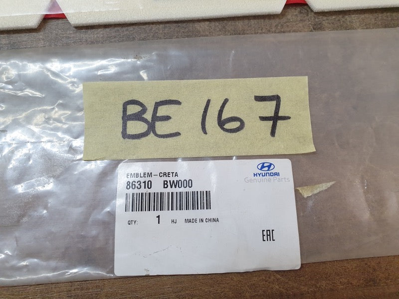 Original New Hyundai Creta Boot Lid 'CRETA' Badge