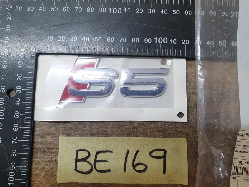 Original New Audi A5 RS5 Quattro Boot Lid 'S5' Badge