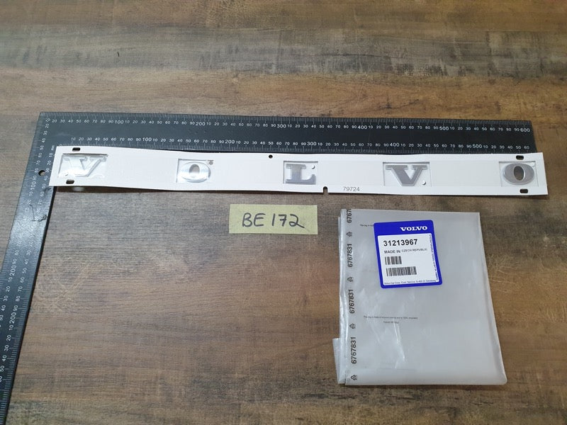 Original New Volvo Boot Lid 'VOLVO' Badge