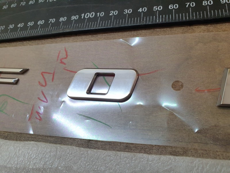 Original New Toyota Fortuner Boot Lid 'FORTUNER' Badge