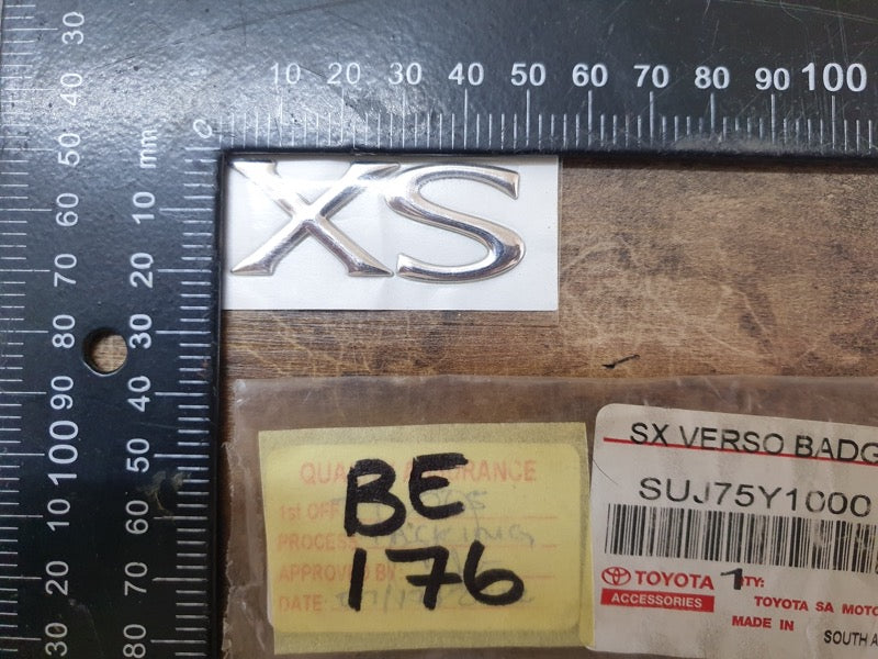 Original New Toyota Sticker 'SX'