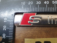 Original Used Audi Front Fender 'S line' Badge