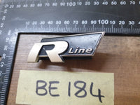 Original Used Volkswagen Polo 'R Line' Grille Badge