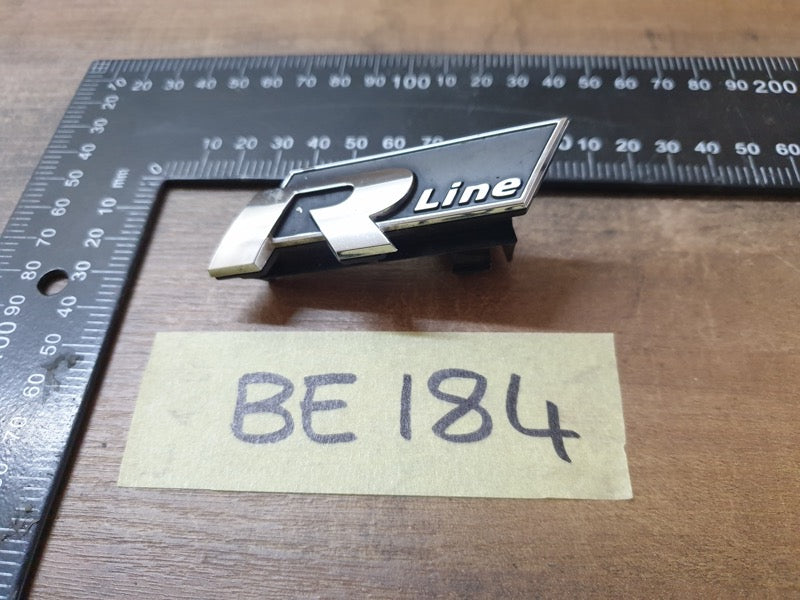 Original Used Volkswagen Polo 'R Line' Grille Badge