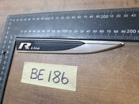 Original Used Volkswagen Polo Right Front Fender 'R Line' Badge