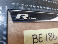 Original Used Volkswagen Polo Right Front Fender 'R Line' Badge