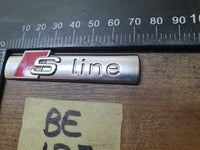Original Used Audi Front Fender 'S line' Badge