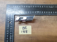 Original Used Volkswagen Polo 'R Line' Grille Badge