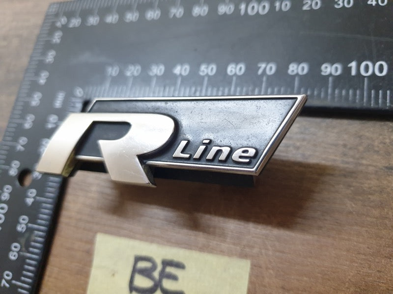 Original Used Volkswagen Polo 'R Line' Grille Badge