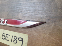 Original Used Volkswagen Right Front Fender 'GTI' Badge