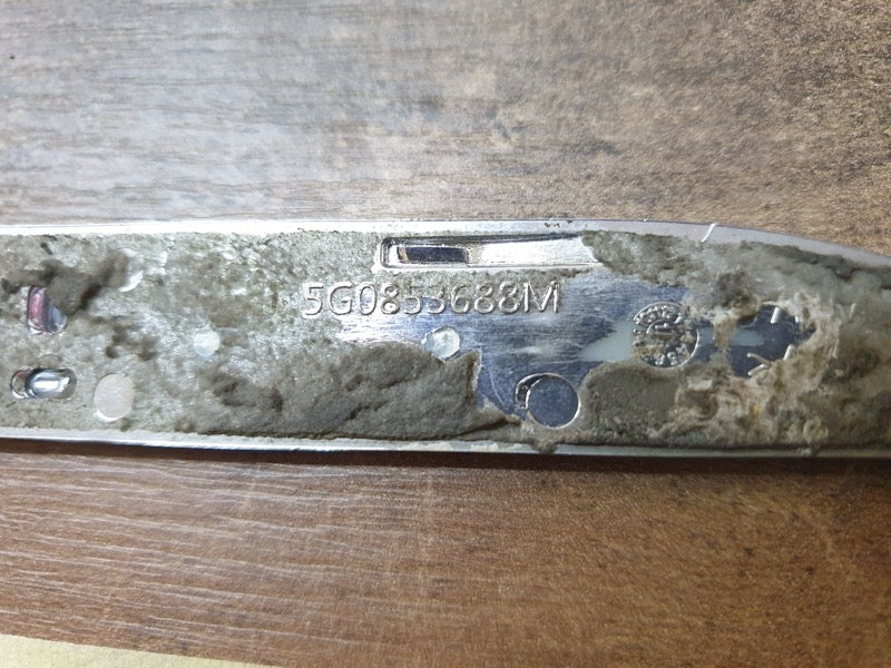 Original Used Volkswagen Right Front Fender 'GTI' Badge