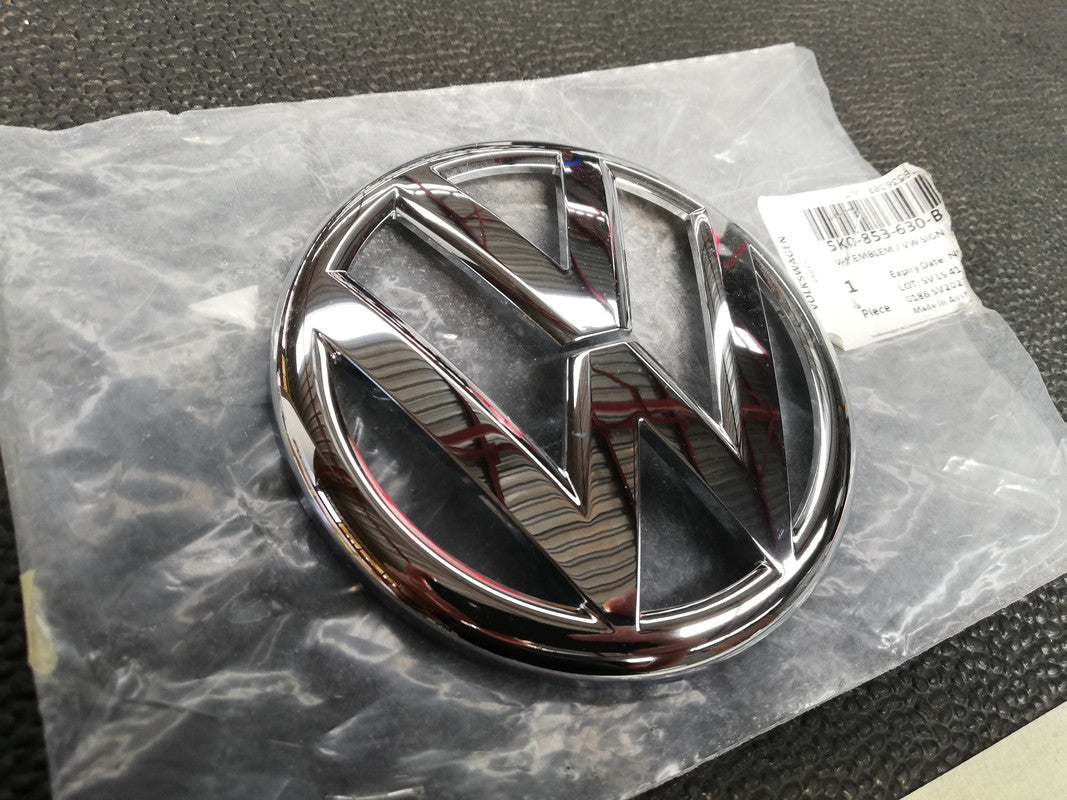 Original New Volkswagen Polo Vivo Boot Lid Badge/Emblem "VW"