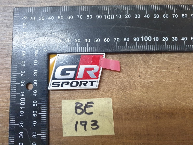 Original New Toyota 'GR SPORT' Badge