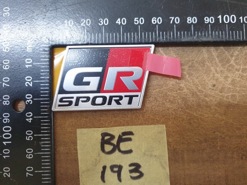 Original New Toyota 'GR SPORT' Badge