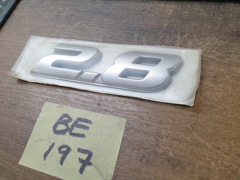 Original New Toyota '2.8' Badge
