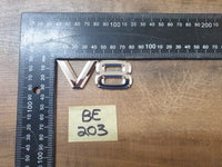 Original Used Toyota Land Cruiser 'V8' Badge