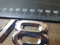 Original Used Toyota Land Cruiser 'V8' Badge
