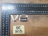Original Used Toyota Land Cruiser 'V8' Badge