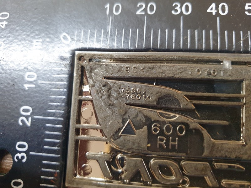 Original Used Lexus NX 200 Right Front Fender 'F SPORT' Badge