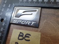 Original Used Lexus NX 200 Left Front Fender 'F SPORT' Badge