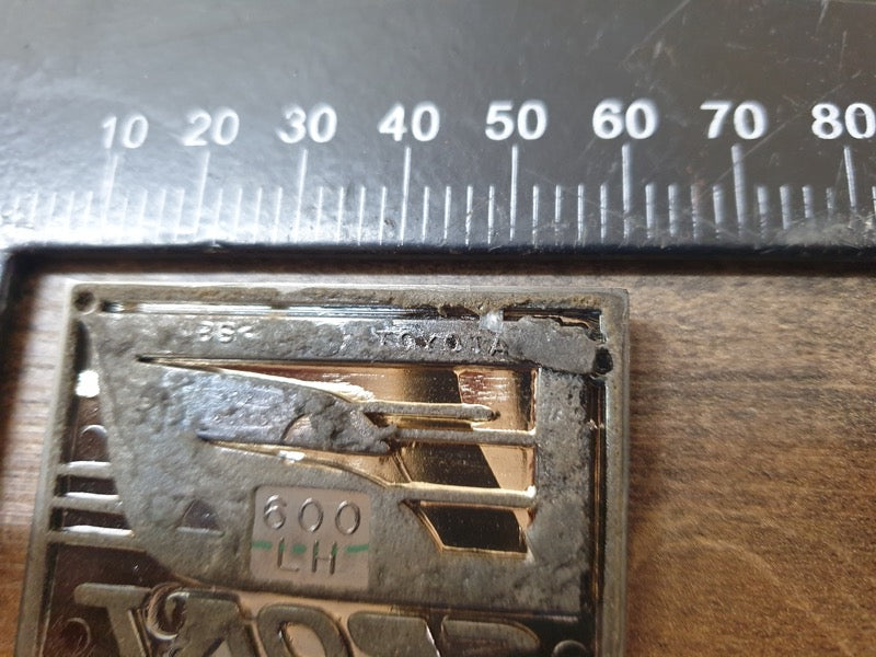 Original Used Lexus NX 200 Left Front Fender 'F SPORT' Badge
