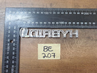 Original Used Toyota Corolla Cross Front Fender 'HYBRID' Badge