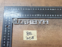 Original Used Toyota Corolla Cross Front Fender 'HYBRID' Badge