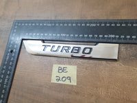 Original Used Mercedes-Benz X-Class W470 Left Front Fender 'TURBO' Badge