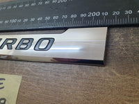 Original Used Mercedes-Benz X-Class W470 Left Front Fender 'TURBO' Badge