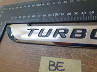 Original Used Mercedes-Benz X-Class W470 Left Front Fender 'TURBO' Badge