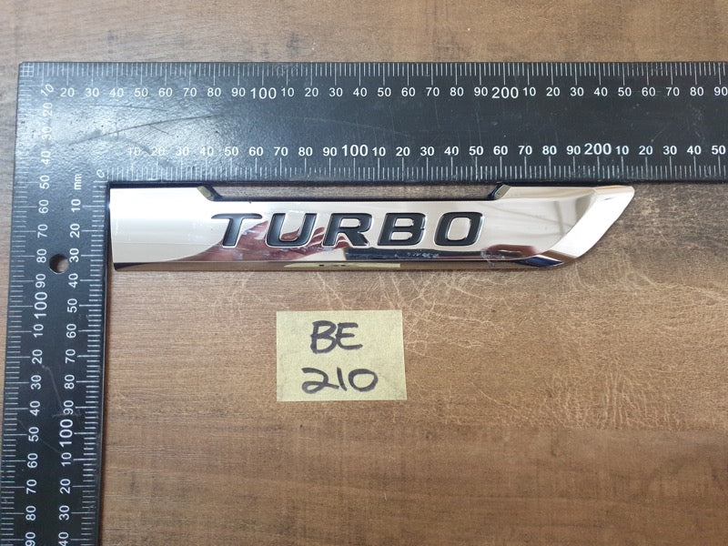 Original Used Mercedes-Benz X-Class W470 Right Front Fender 'TURBO' Badge