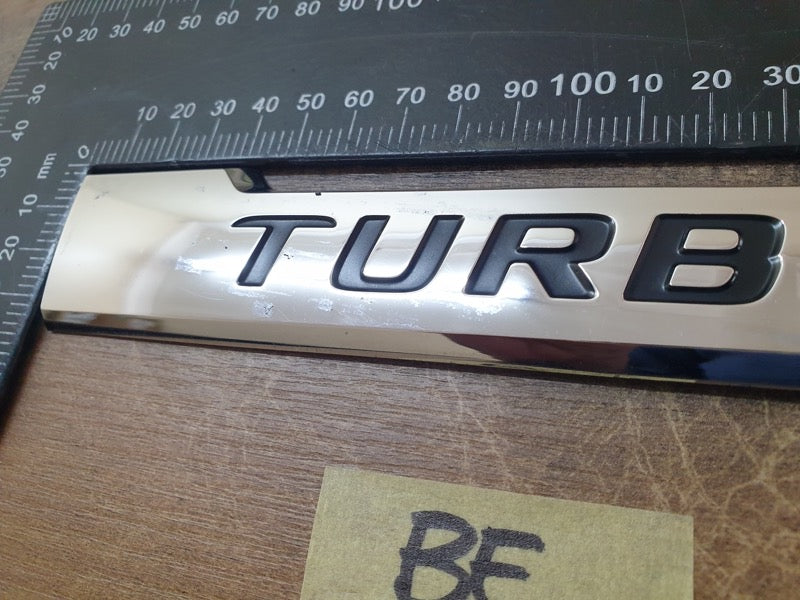Original Used Mercedes-Benz X-Class W470 Right Front Fender 'TURBO' Badge