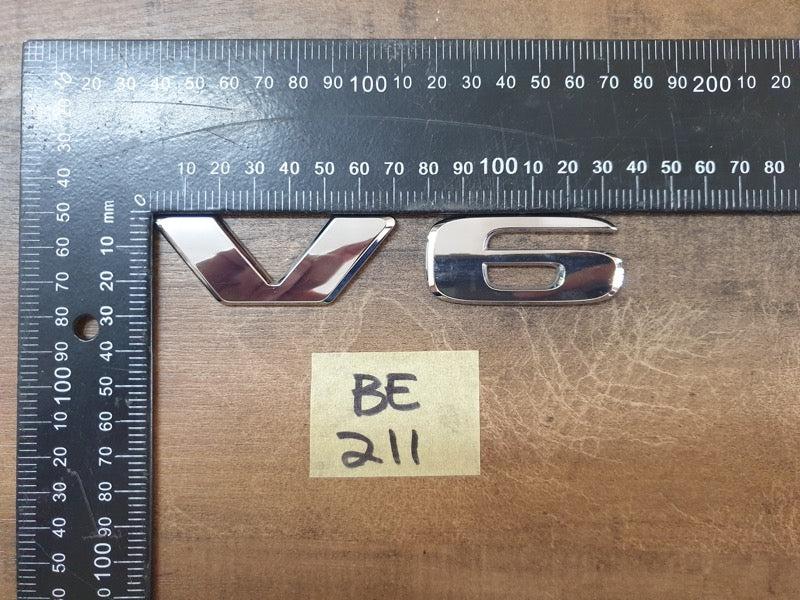 Original Used Mercedes-Benz X-Class W470 Fender 'V6' Badge
