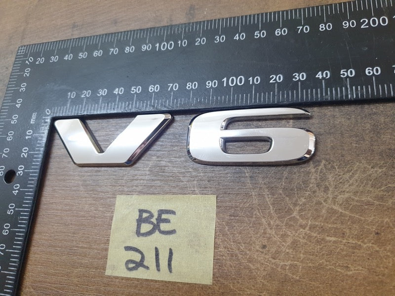 Original Used Mercedes-Benz X-Class W470 Fender 'V6' Badge