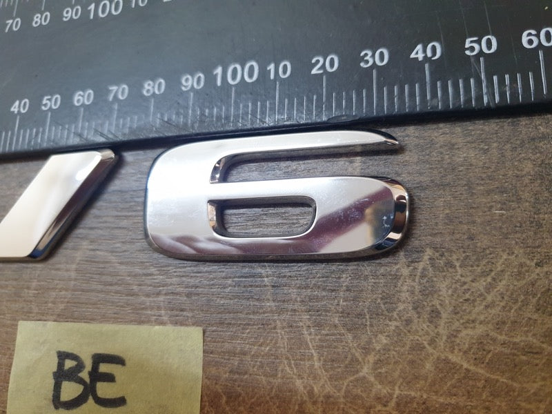 Original Used Mercedes-Benz X-Class W470 Fender 'V6' Badge
