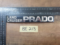 Original Used Toyota Land Cruiser Prado Boot Lid 'LAND CRUISER PRADO' Badge