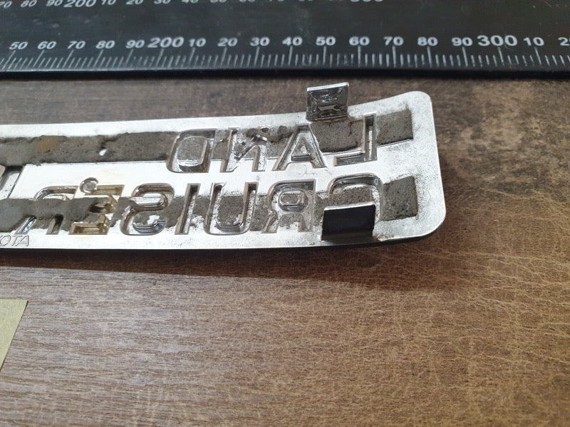 Original Used Toyota Land Cruiser Prado Boot Lid 'LAND CRUISER PRADO' Badge
