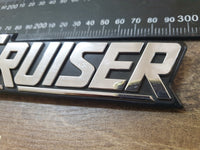 Original Used Toyota Land Cruiser "TOYOTA LAND CRUISER" Badge