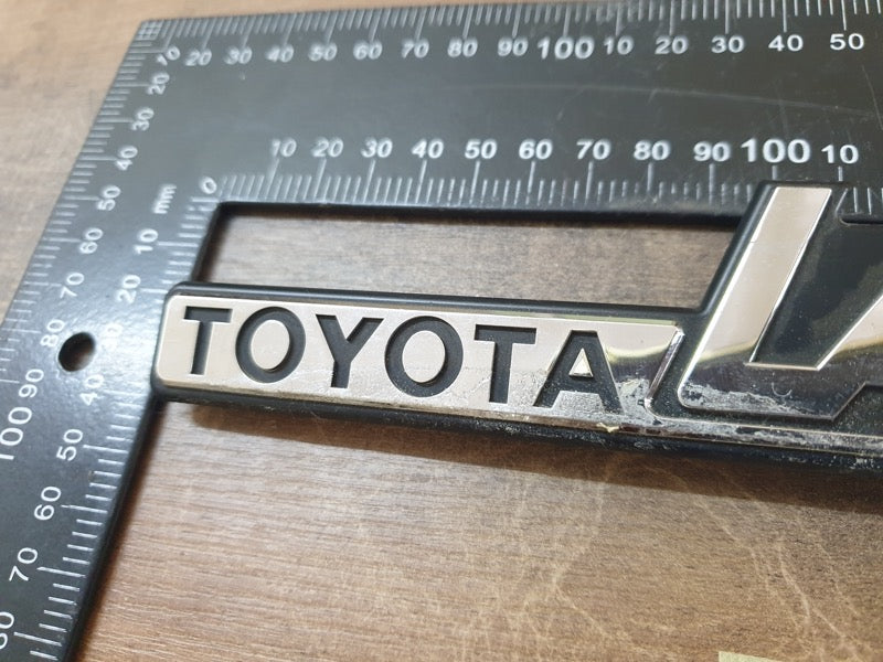 Original Used Toyota Land Cruiser "TOYOTA LAND CRUISER" Badge