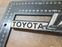 Original Used Toyota Land Cruiser "TOYOTA LAND CRUISER" Badge